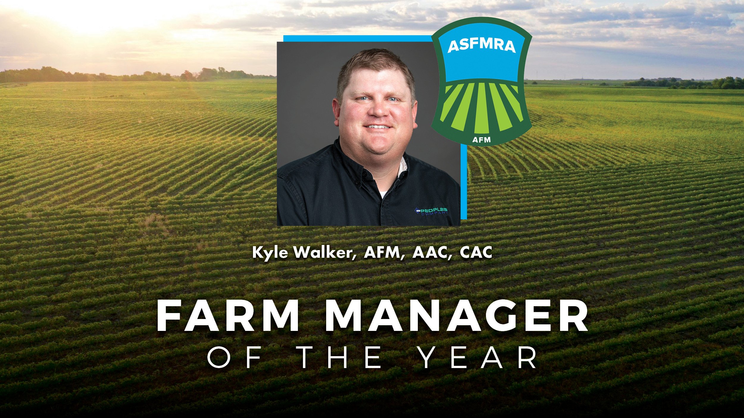 Kyle Walker named 2021 Professional Farm Manager of the Year