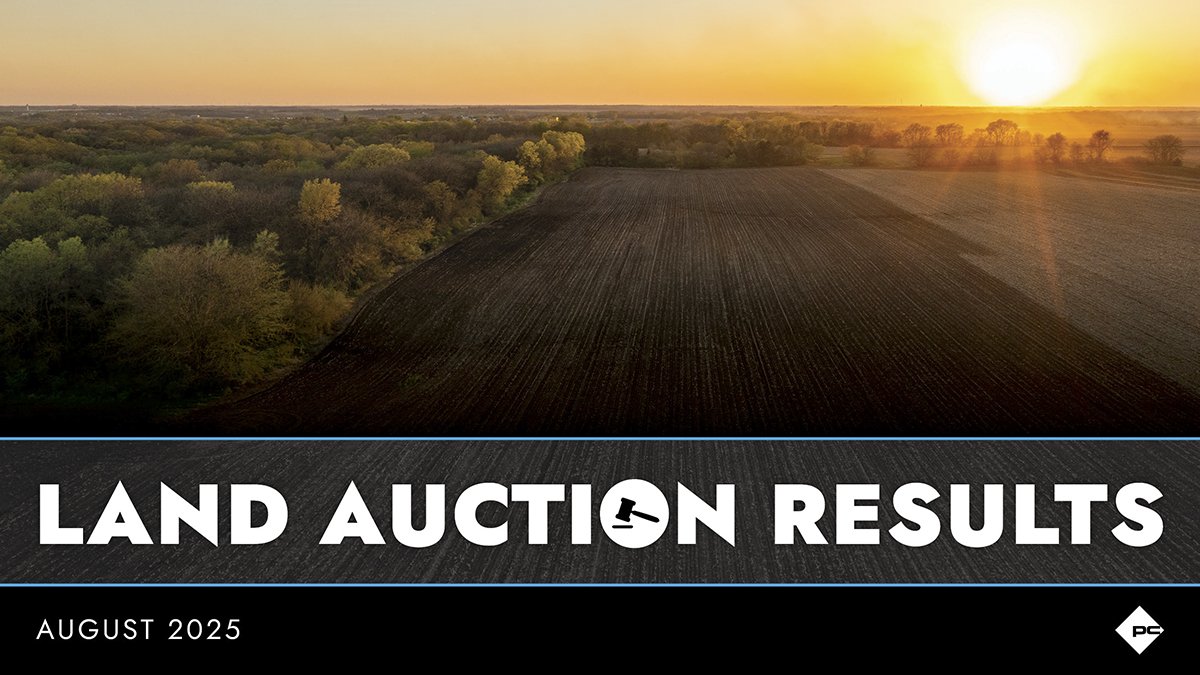 Land Auction Results | August 2025