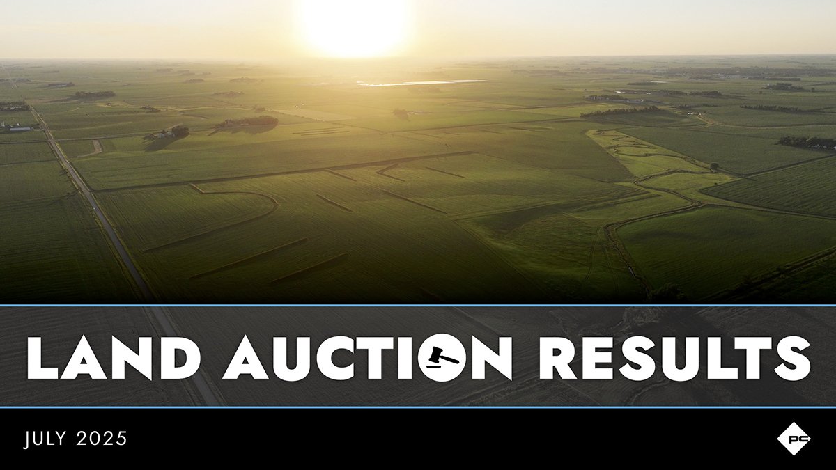 Land Auction Results | July 2025