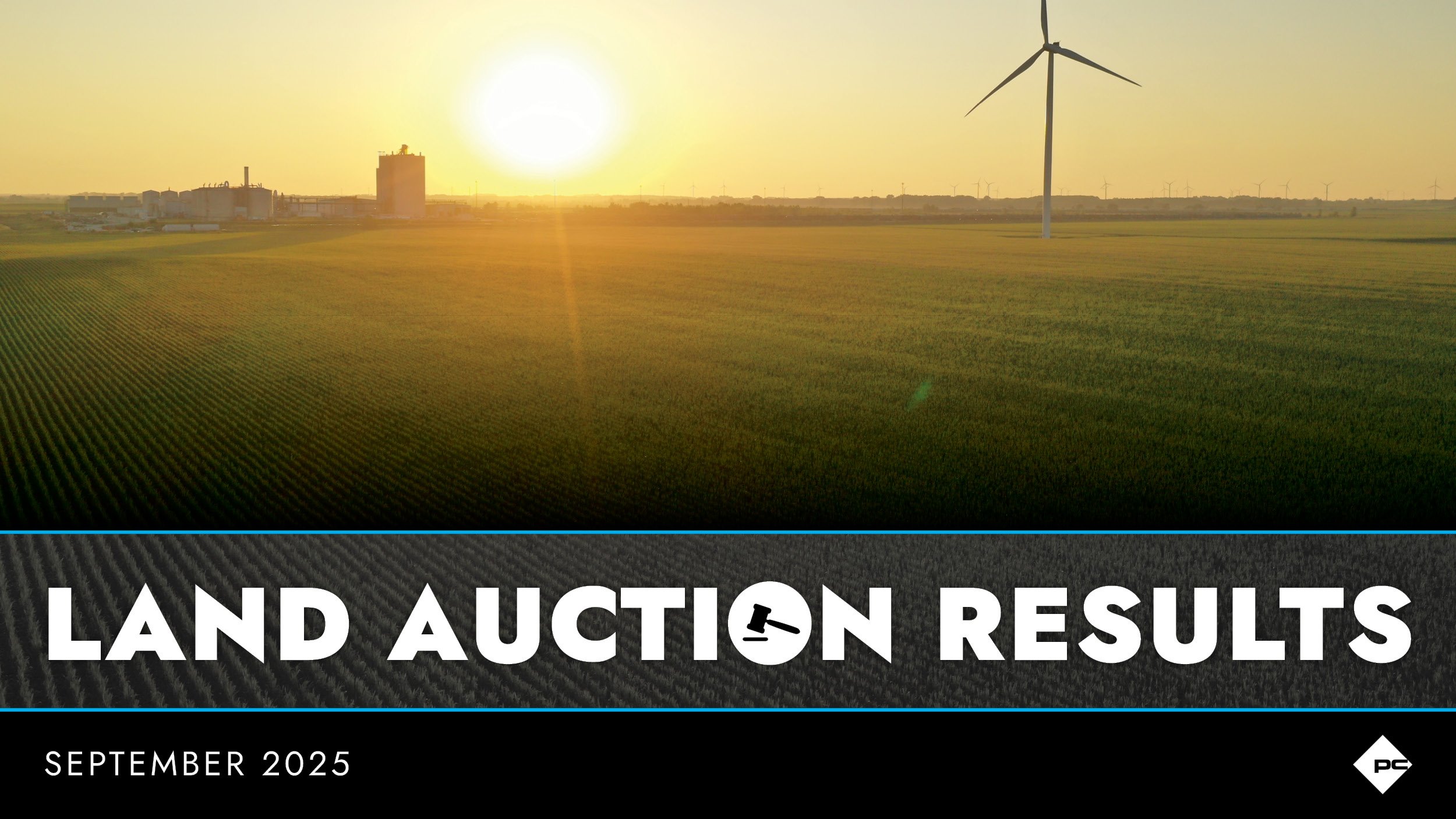 Land Auction Results | September 2025