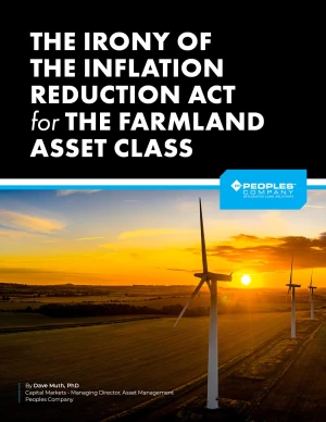The Irony of the Inflation Reduction Act for the Farmland Asset Class